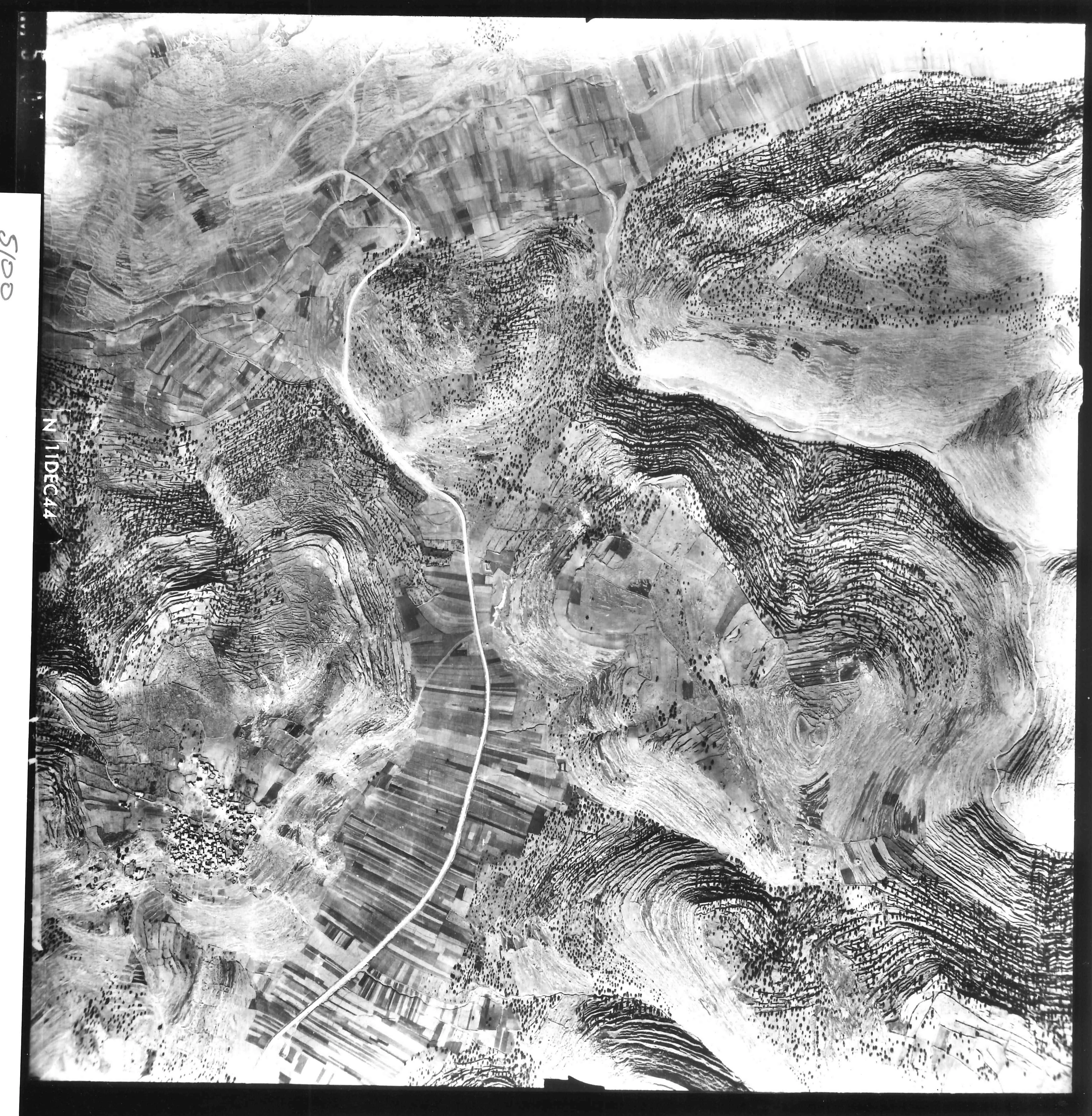 Sample image from the British Survey of Palestine collection