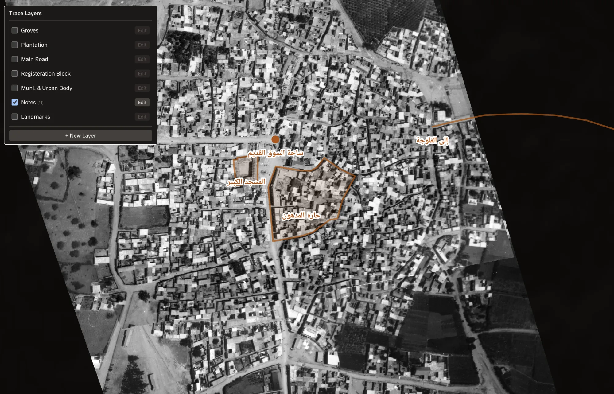 Screenshot of Trace & draw